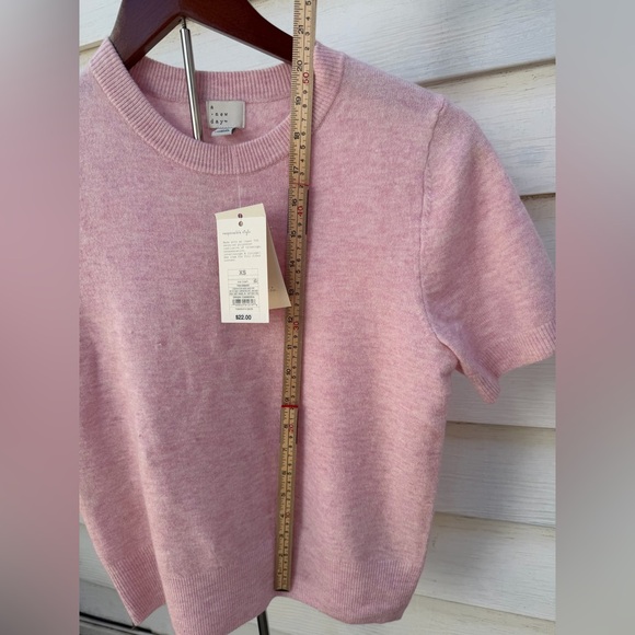 A New Day pink short sleeve sweater - NWT - Picture 5 of 5